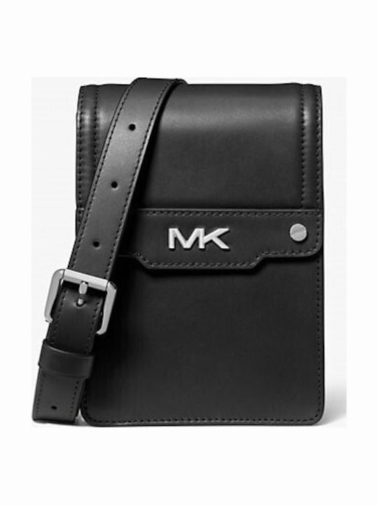 Piele Geantă pentru bărbați De umăr / tip crossbody Neagră