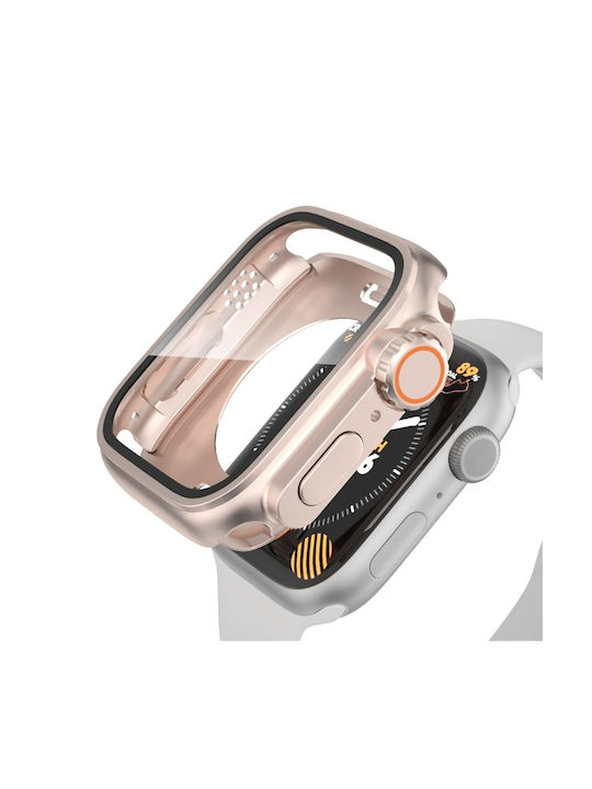 Carcasă de Plastic în culoarea Rose Gold pentru Apple Watch Series 6 / 5 / 4 / SE 40mm