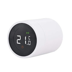 BigBuy Ηλεκτρονική Θερμοστατική Κεφαλή με Wi-Fi για Σώμα Καλοριφέρ 1τμχ BigBuy Ηλεκτρονική Θερμοστατική Κεφαλή με Wi-Fi για Σώμα Καλοριφέρ 1τμχ