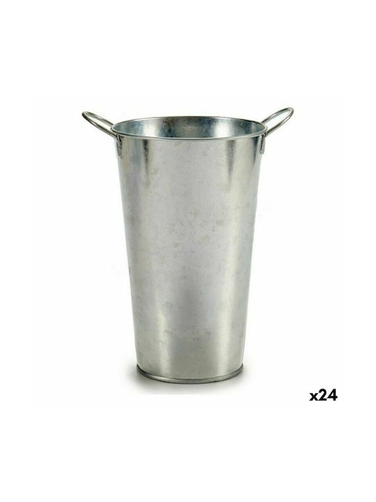 Ibergarden Flower Pot 15x20cm Silver 482209