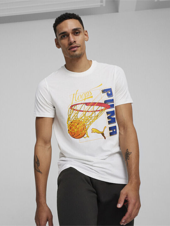 PUMA Αθλητικό T-shirt Λευκό
