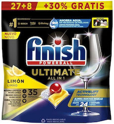 Finish Ultimate All 35 Dishwasher Pods