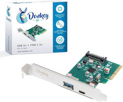 PCI Card with USB 3.1 / USB 3.0 Port Donkey