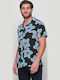Short-sleeved Shirt Floral Multicolour