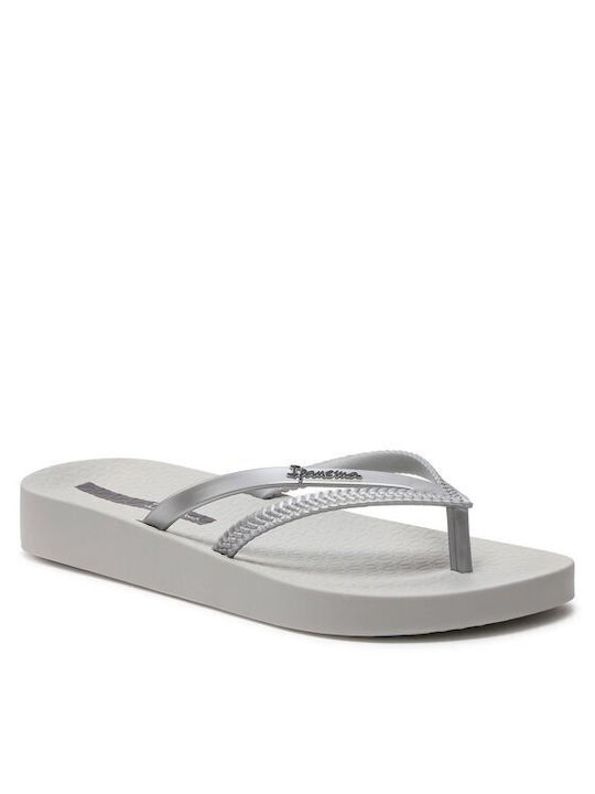 Ipanema Frauen Flip Flops in Silber Farbe