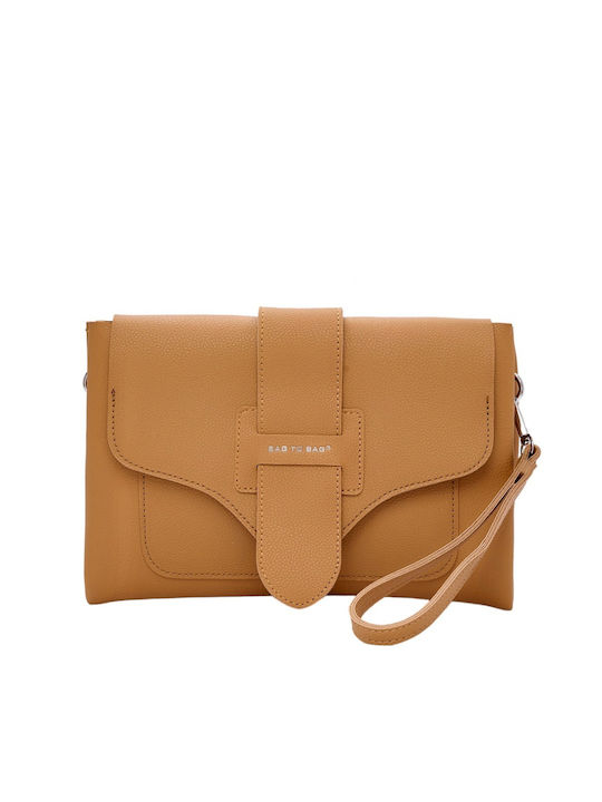 Bag to Bag Γυναικεία Τσάντα Χιαστί / Χειρός Καφέ