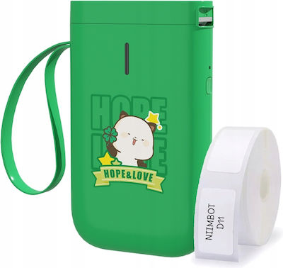 Niimbot D11 Electronic Handheld Label Maker in Green Color