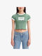 Levi's Graphic Ringer Damen T-shirt Grün