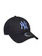 New Era Jockey Blau