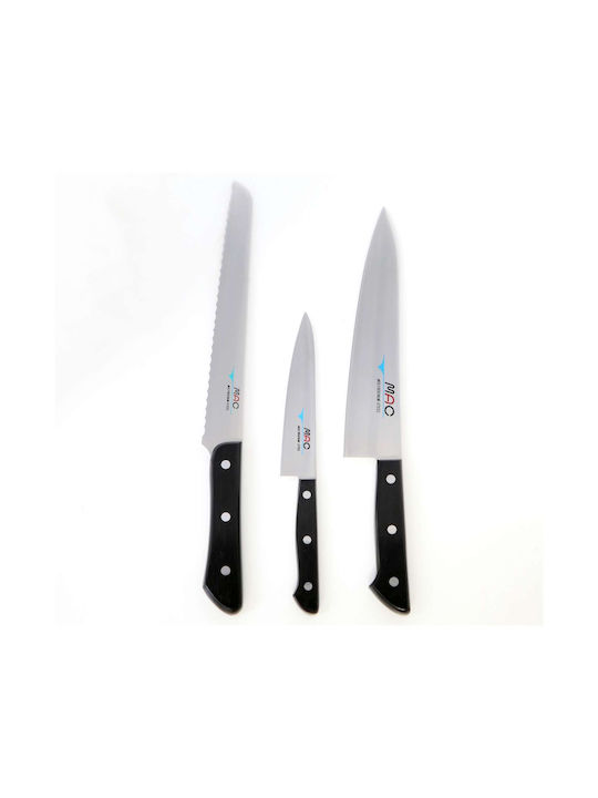 MAC Knife Set from Stainless Steel 3pcs
