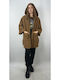 Passager Women's Midi Coat Tabac Brown