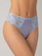 Femeie Slip cu Dantelă Lilac