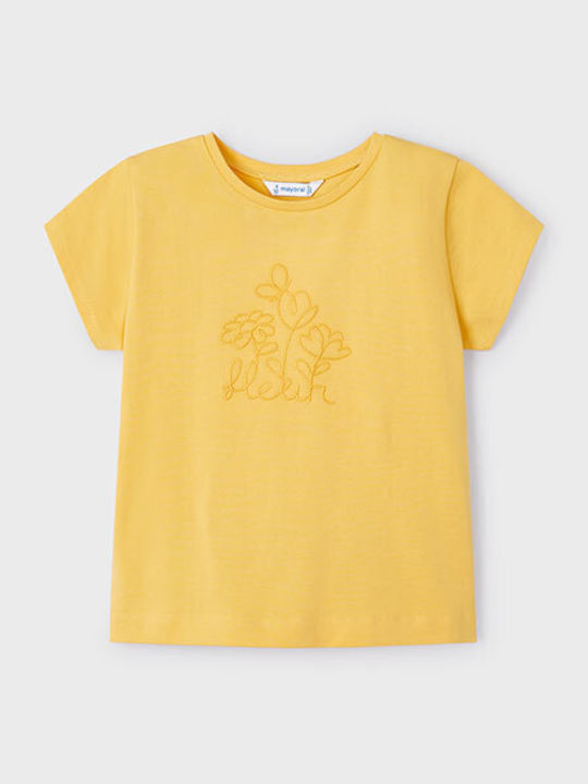 Mayoral Παιδικό T-shirt Μέλι