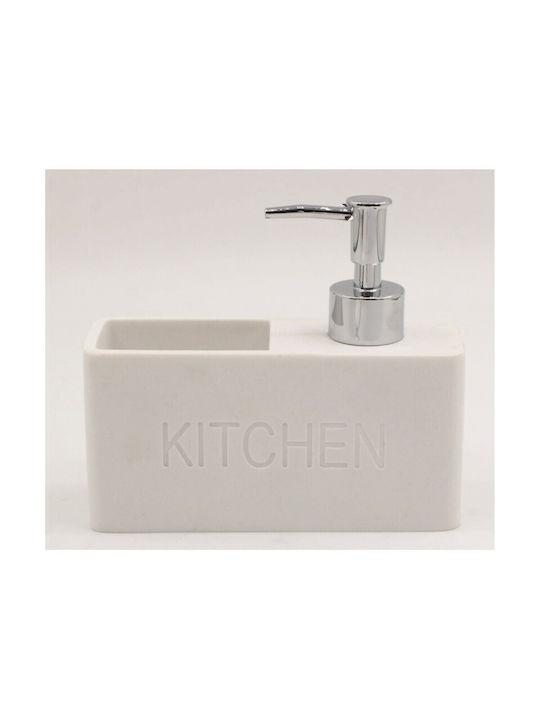 Inter Ceramic Dispenser Κουζίνας Κεραμικό Λευκό