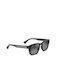 Maui Jim Men's Sunglasses with Black Plastic Frame and Black Gradient Lens GS643-14