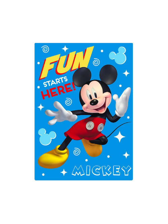 Disney Kids Blanket 100x140cm Navy Blue