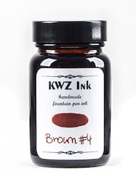 KWZ Ersatz- und Füllfederhaltertinten für Füllfederhalter Braun 60ml