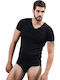 Herren Unterhemden ΜΑΥΡΟ 1Packung