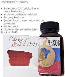 Noodler's Пълнител за писалка Червено 90ml