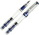 Twsbi Писалка Fine Червена от Алуминий с Червено Мастило