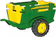Kids Ride On Tractors Green Trailer for 3+ Years