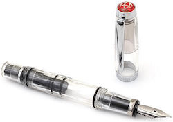 Twsbi Diamond Clear Mini Kalligraphiefüller Extra fein Durchsichtig