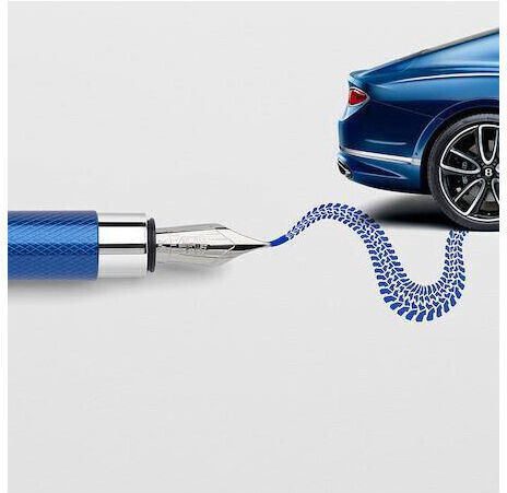 Faber-Castell Writing Pen Medium Blue made of Steel with Blue Ink