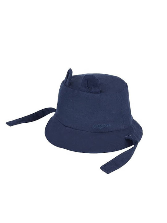 Mayoral Kids' Hat Bucket Fabric Navy Blue