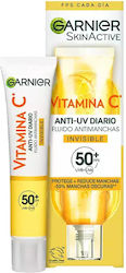 Garnier Skinactive Λευκαντική Λεπτόρρευστη Κρέμα Ημέρας 40ml