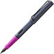 Lamy Safari Set Writing Pen Extra Fine Pink made of Steel with Blue Ink