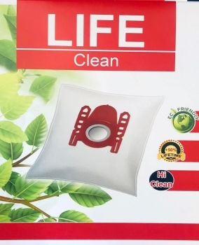 Life Clean Σακούλες Σκούπας 5τμχ Συμβατή με Σκούπα Philips