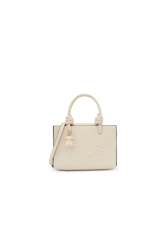 Tous Bolso Damen Tasche Hand Beige