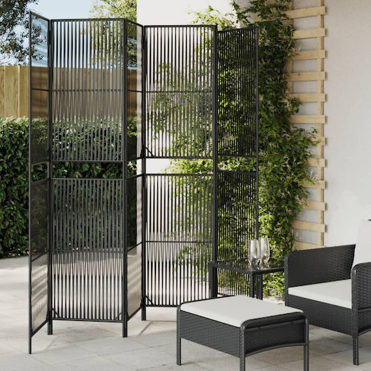 vidaXL Dekorativer Raumteiler aus Rattan 294x200cm