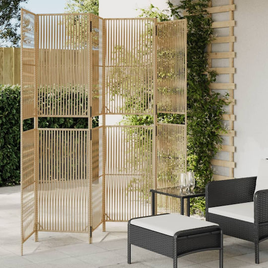 vidaXL Διακοσμητικό Παραβάν από Rattan 294x200cm