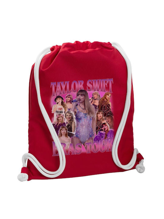 Koupakoupa Taylor Swift Gym Backpack Red