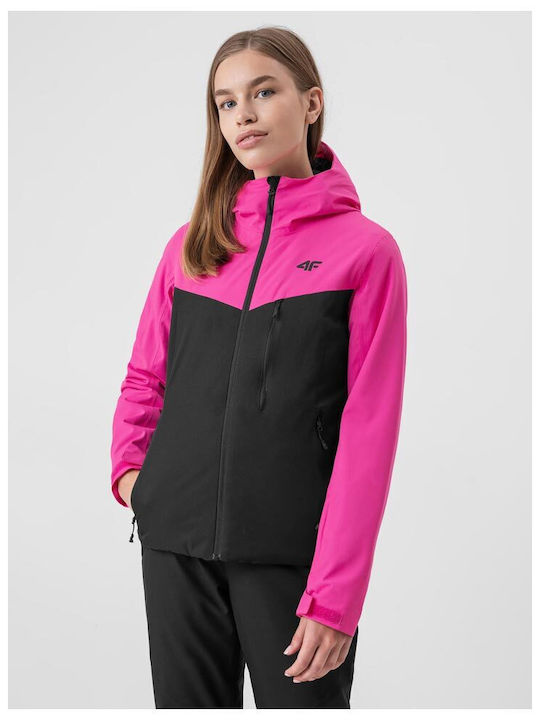 4F H4Z21-KUDN002-54S Frauen Jacke aus für Ski & Snowboard Fuchsie