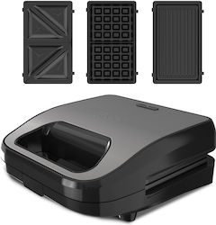Black & Decker ES9680170B 750W for for 2 Sandwiches Sandwiches Gray Black & Decker ES9680170B 750W for for 2 Sandwiches Sandwiches Gray