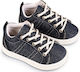 Babywalker Βαπτιστικά Υφασμάτινα Sneakers Μπλε