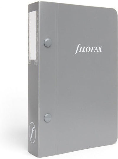 Filofax Personal Ανταλλακτικές Κόλλες 200 Φύλλων Γκρι