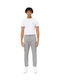 Pantaloni De Blugi Pentru Bărbați Cargo Cropped Elastic Cu Fit Relaxed Gri Deschis