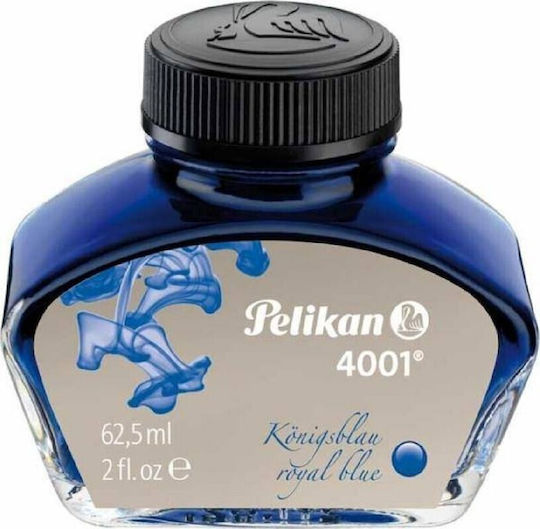 Pelikan 4001 Ανταλλακτικό Μελάνι για Πένα Μπλε 62.5ml