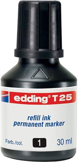 Edding Ανταλλακτικό Μελάνι για Μαρκαδόρο Μαύρο 30ml