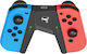 Subsonic SA5641 Ασύρματο & Ενσύρματο Gamepad για Switch Πολύχρωμο