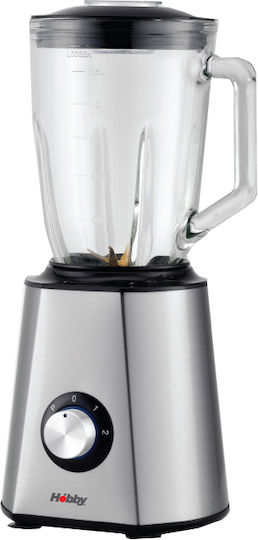 Hobby Mixer mit Kunststoffkanne 1,5 l 1500W Inox 40377