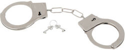 Silver Metal Carnival Handcuffs