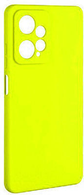 Umschlag Rückseite Silikon 1.2mm Gelb (Nokia C31Realme C31)