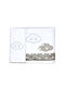 Baby Star Σετ Βρεφικές Πετσέτες 2τμχ Cloud White