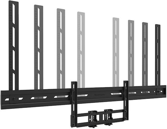 Neomounts Av2-500bl Стойка за телевизор Стенен до 110" Сребрист