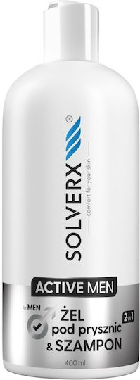 Solverx Gel de Duș pentru Bărbați 400ml