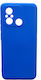 SiiPro Soft Umschlag Rückseite Silikon 2mm Blau (Redmi Note 12S)